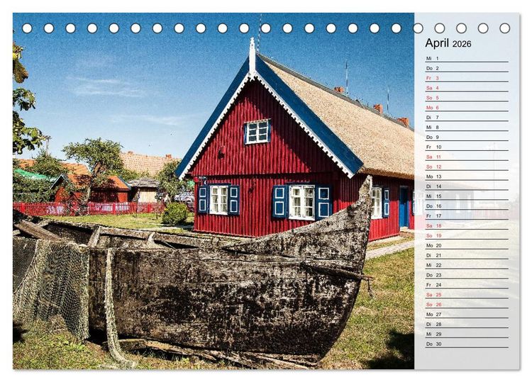 Produktbild: Litauen - Streifz&uuml;ge durch die junge Ostseerepublik (Tischkalender 2026 DIN A5 quer), CALVENDO Monatskalender
