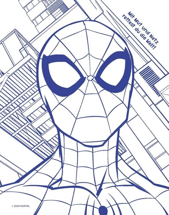 Produktbild: Mein Magnet-Malbuch Spider-Man