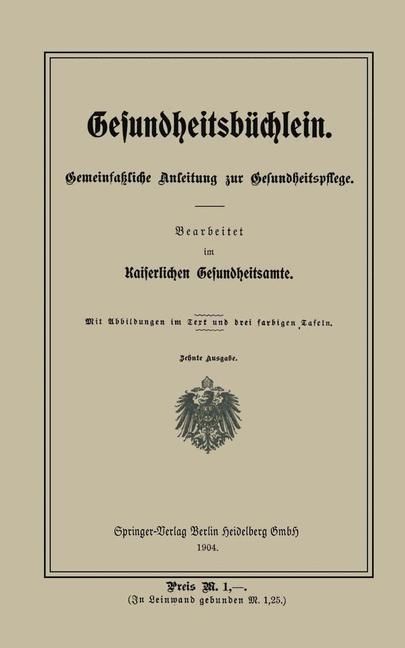 Produktbild: Gesundheitsb&uuml;chlein