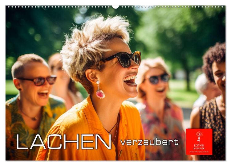 Produktbild: Lachen verzaubert (Wandkalender 2026 DIN A2 quer), CALVENDO Monatskalender