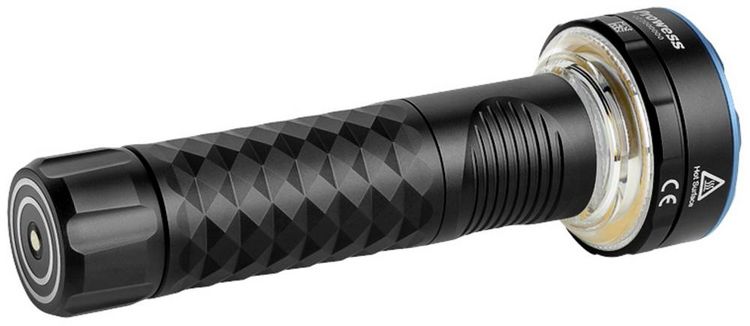Produktbild: OLight Prowess Prowess LED Taschenlampe 800lm, 1200lm, 5000lm akkubetrieben 269g Schwarz