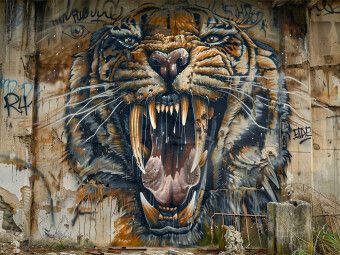 Produktbild: CALVENDO Puzzle S&auml;belzahntiger | 1000 Teile Lege-Gr&ouml;&szlig;e 64x48cm Foto-Puzzle f&uuml;r gl&uuml;ckliche Stunden