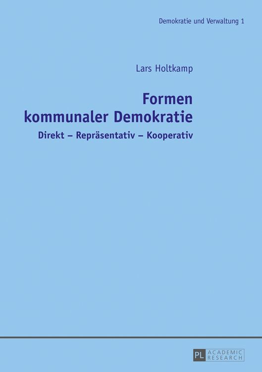 Produktbild: Formen kommunaler Demokratie