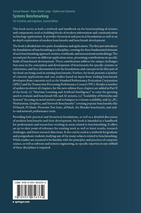 Produktbild: Systems Benchmarking