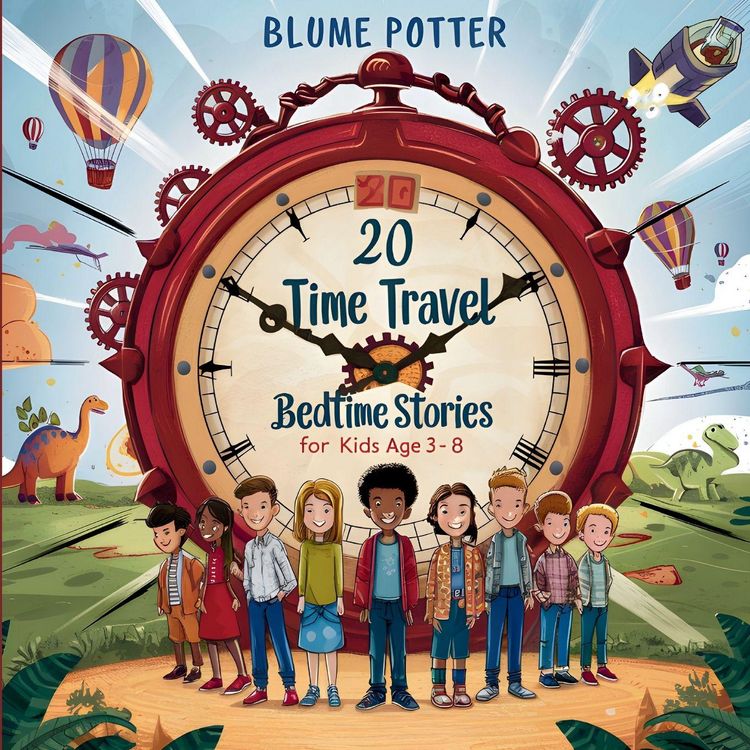 Produktbild: 20 Time Travel Bedtime Stories For Kids Age 3 - 8