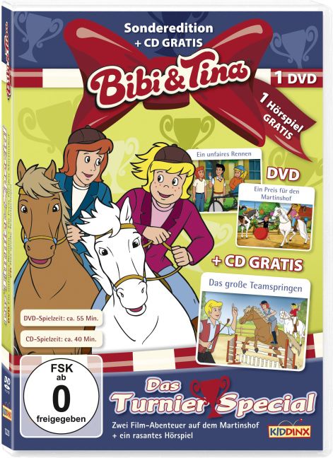 Produktbild: Sp.DVD 2Filme unf.Rennen/Teamspr.+CD (426157)