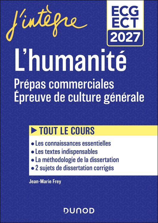 Produktbild: Manuel - Pr&eacute;pas commerciales ECG - Epreuve de culture g&eacute;n&eacute;rale 2027
