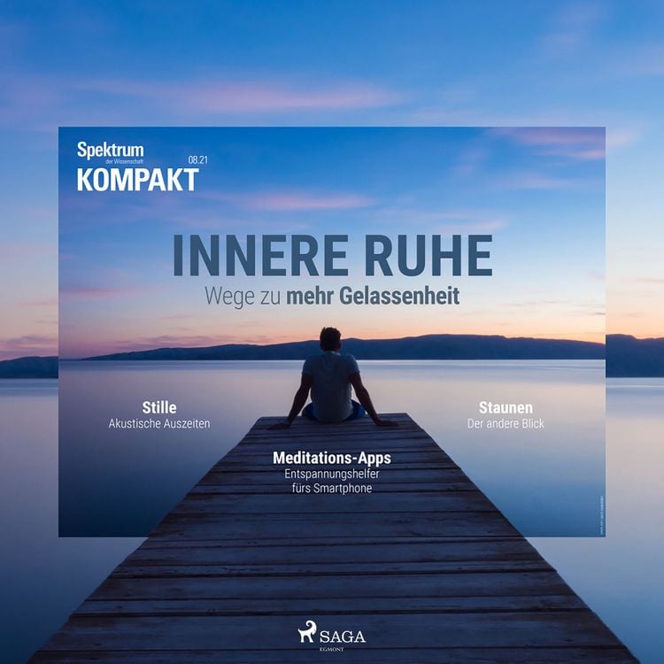 Produktbild: Spektrum Kompakt: Innere Ruhe - Wege zu mehr Gelassenheit