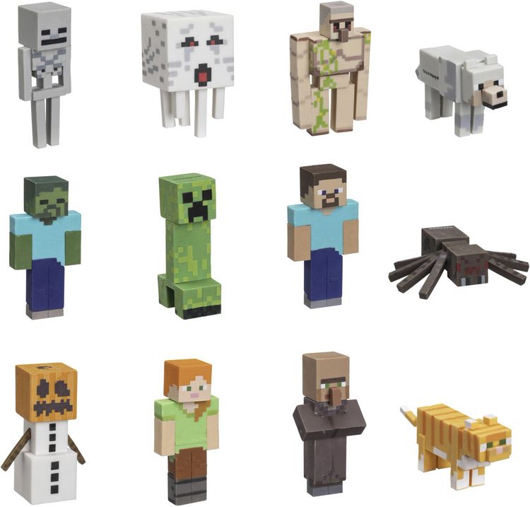 Produktbild: Minecraft 3D Radiergummi - assortiert
