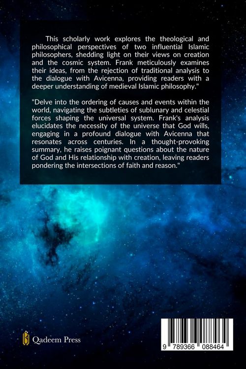 Produktbild: Creation and the Cosmic System - Al Ghazali and Avicenna