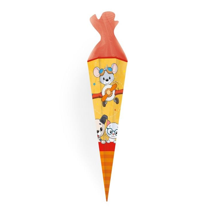 Produktbild: TR&Ouml;TSCH- Schult&uuml;te 85 cm Zum Schulstart Tierfreunde