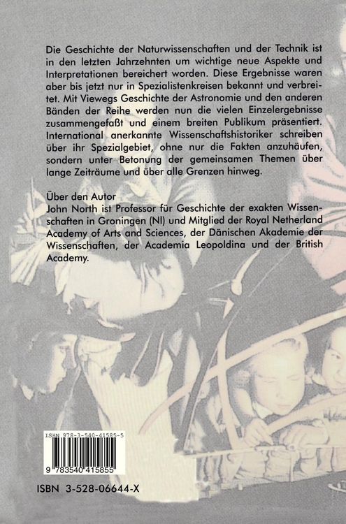 Produktbild: Viewegs Geschichte der Astronomie und Kosmologie