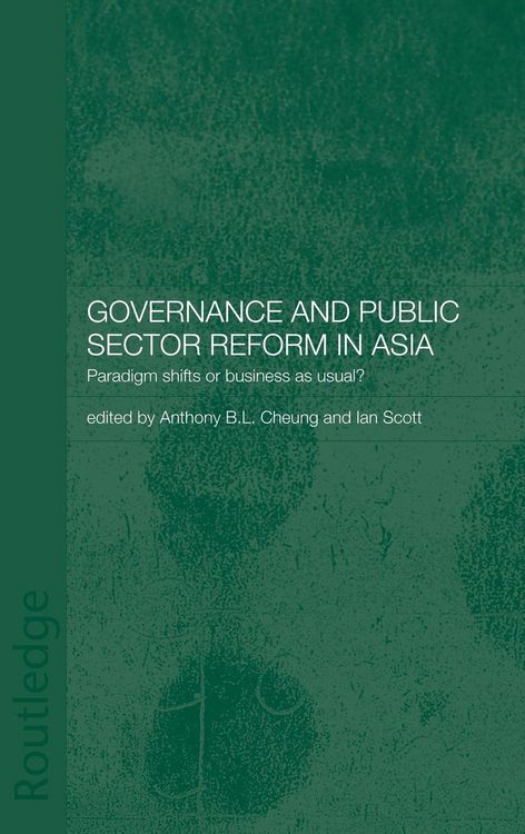 Produktbild: Governance and Public Sector Reform in Asia