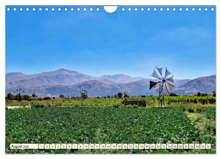 Produktbild: Gr&uuml;nde f&uuml;r Urlaub auf Kreta (Wandkalender 2026 DIN A4 quer), CALVENDO Monatskalender