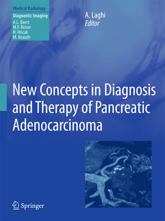 Produktbild: New Concepts in Diagnosis and Therapy of Pancreatic Adenocarcinoma