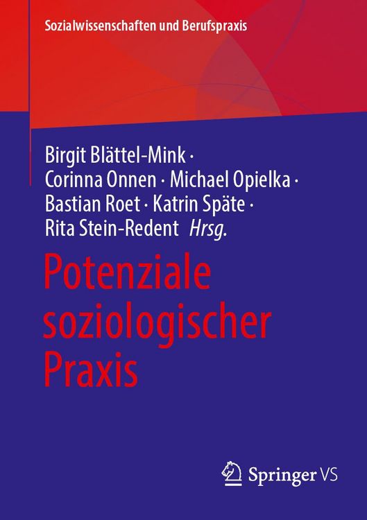 Produktbild: Potenziale soziologischer Praxis