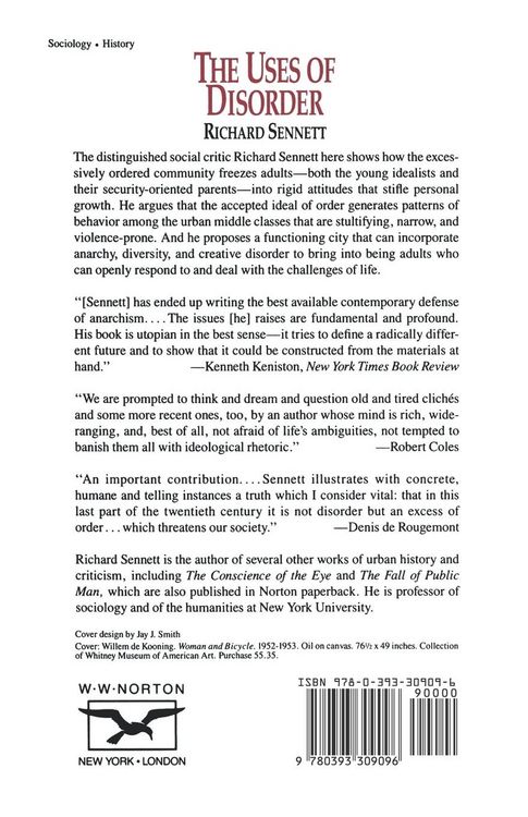 Produktbild: The Uses of Disorder
