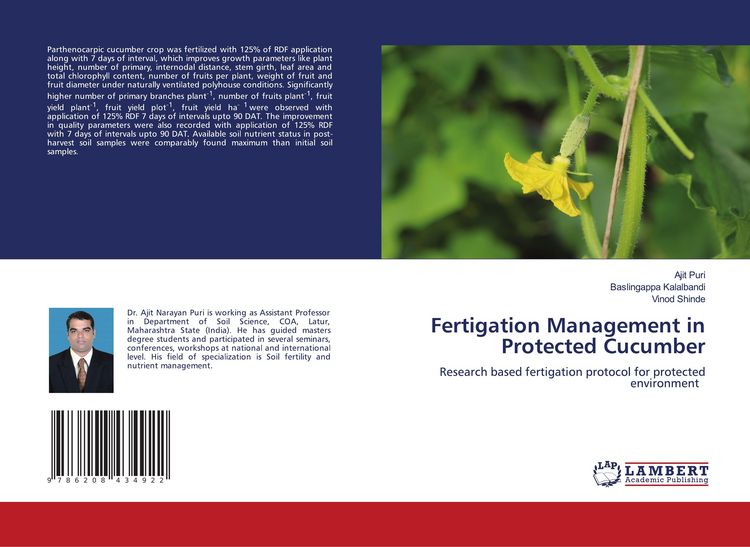 Produktbild: Fertigation Management in Protected Cucumber