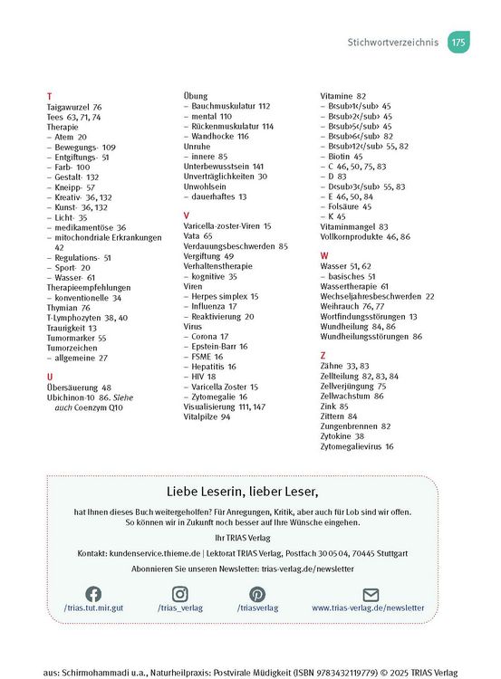 Produktbild: Naturheilpraxis: Postvirale M&uuml;digkeit