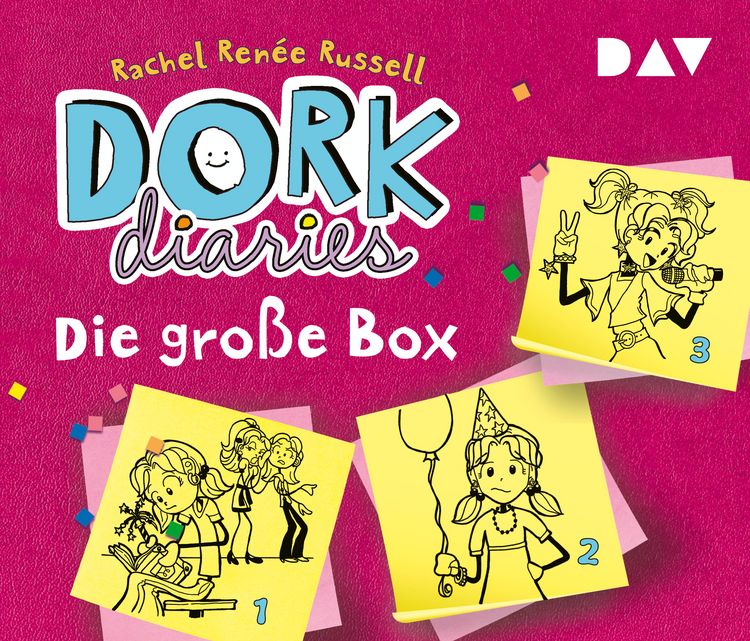 Produktbild: DORK Diaries &ndash; Die gro&szlig;e Box (Teil 1-3)