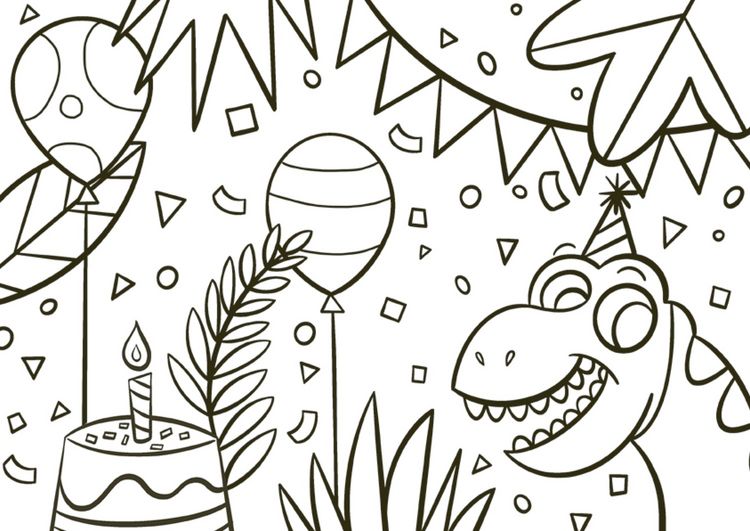 Produktbild: Feiere deine eigene Dino-Party