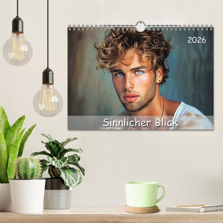 Produktbild: Sinnlicher Blick (Wandkalender 2026 DIN A4 quer), CALVENDO Monatskalender