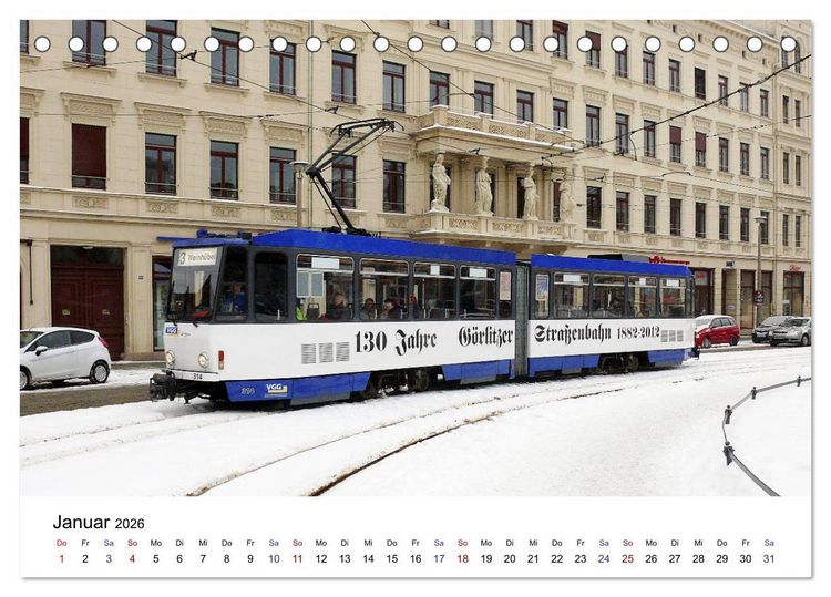 Produktbild: Die letzten Tatrabahnen (Tischkalender 2026 DIN A5 quer), CALVENDO Monatskalender