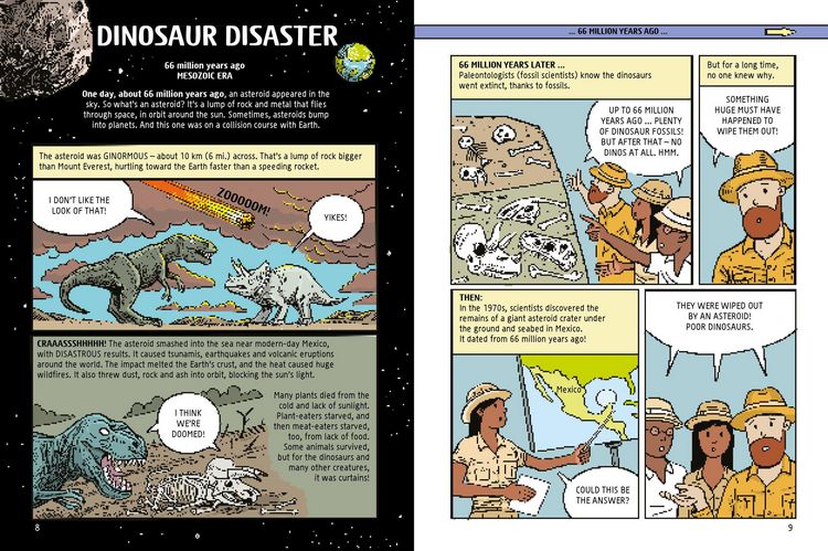 Produktbild: A Comic Book History of Life on Earth