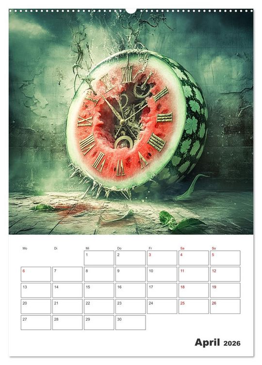 Produktbild: Gesunde Zeiten (hochwertiger Premium Wandkalender 2026 DIN A2 hoch), Kunstdruck in Hochglanz
