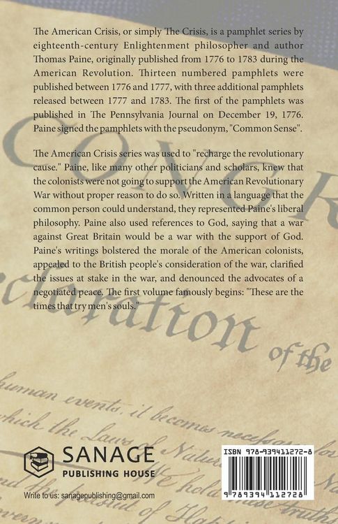 Produktbild: The American Crisis