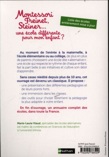 Produktbild: Montessori, Freinet, Steiner... une &eacute;cole diff&eacute;rente pour mon enfant ?