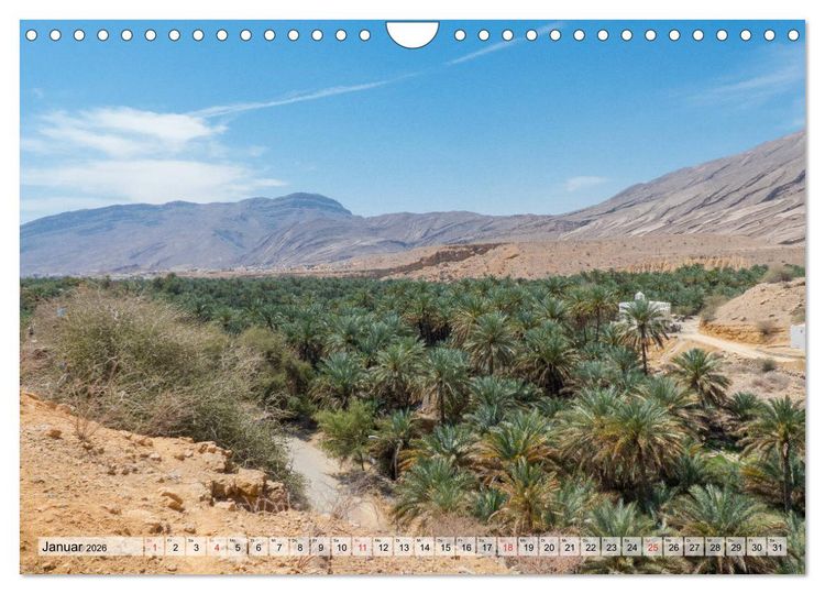 Produktbild: Oman - Impressionen (Wandkalender 2026 DIN A4 quer), CALVENDO Monatskalender