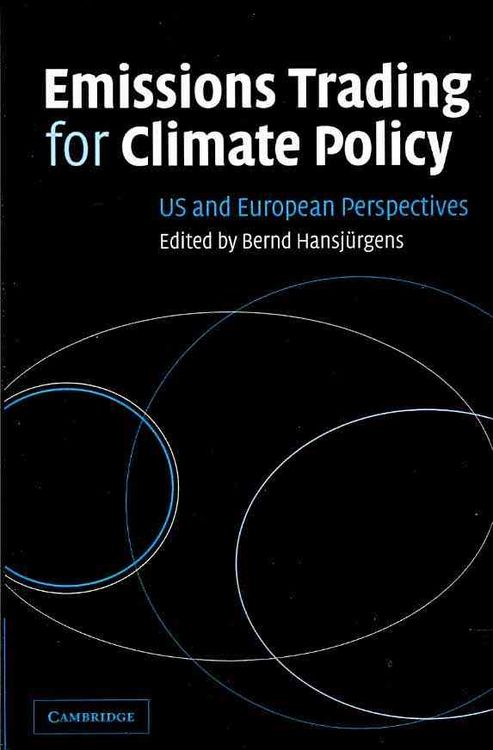 Produktbild: Emissions Trading for Climate Policy