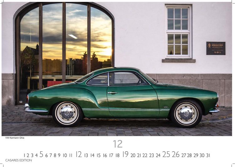 Produktbild: German Classic Cars Kalender 2027 &ndash; Wandkalender | Fotokalender Oldtimer 24x35 cm - deutsche Oldtimer - Meisterwerke deutscher Automobilgeschichte