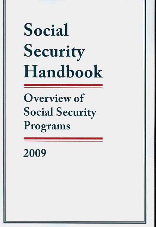 Produktbild: Government, F: Social Security Handbook