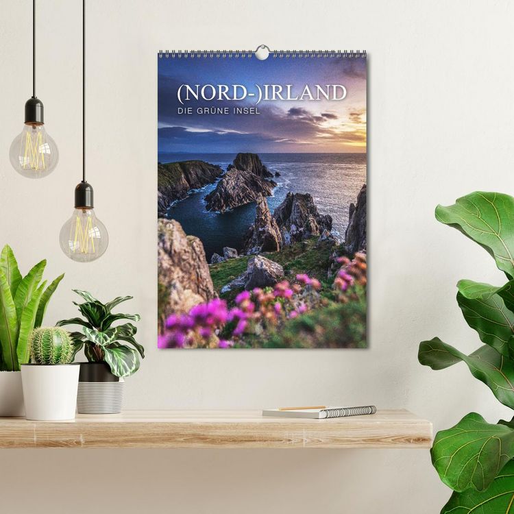 Produktbild: (Nord-)Irland - Die gr&uuml;ne Sch&ouml;nheit (Wandkalender 2026 DIN A3 hoch), CALVENDO Monatskalender