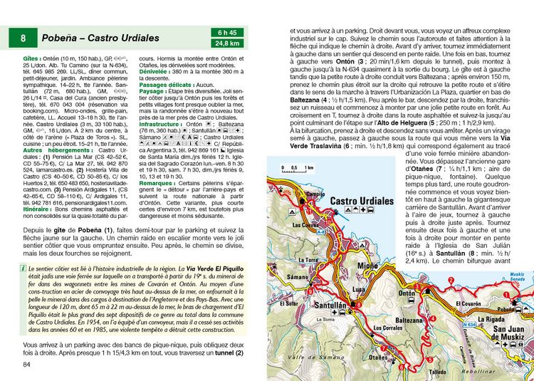 Produktbild: Chemin de St-Jacques - Camino del Norte (Rother Guide de randonn&eacute;es)