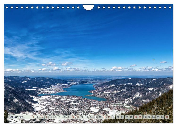 Produktbild: Malerischer Tegernsee (Wandkalender 2026 DIN A4 quer), CALVENDO Monatskalender
