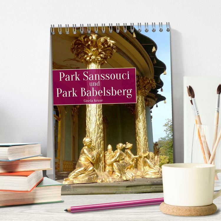 Produktbild: Park Sanssouci und Park Babelsberg (Tischkalender 2026 DIN A5 hoch), CALVENDO Monatskalender