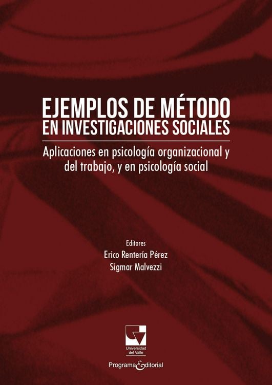 Produktbild: Ejemplos de m&eacute;todo en investigaciones sociales