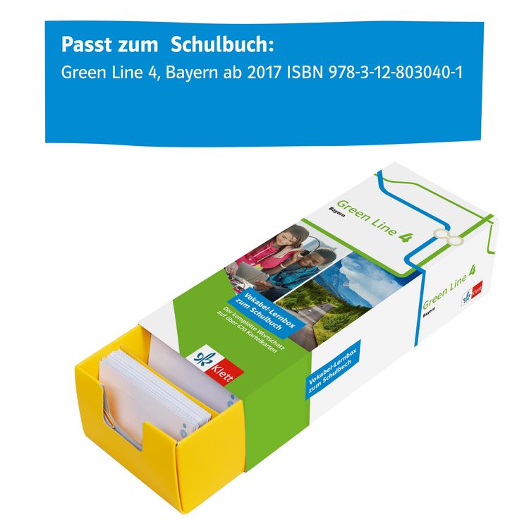 Produktbild: Green Line 4. Bayern Klasse 8 Vokabel-Lernbox zum Schulbuch