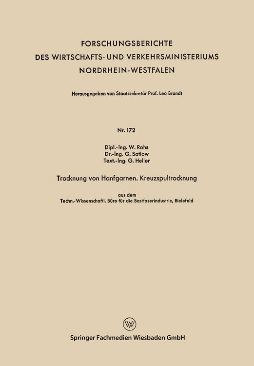 Produktbild: Trocknung von Hanfgarnen. Kreuzspultrocknung