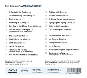 Produktbild: Mia Brentano's American Diary