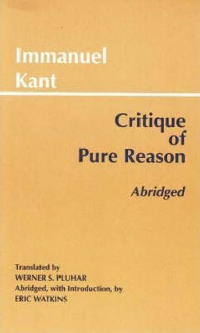 Produktbild: Critique of Pure Reason, Abridged