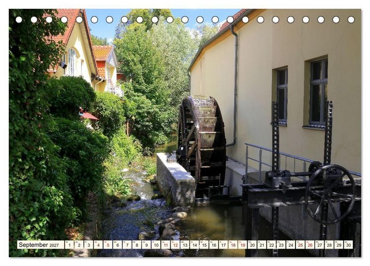 Produktbild: M&auml;rkische Schweiz - Liebenswerte Orte (Tischkalender 2027 DIN A5 quer), CALVENDO Monatskalender