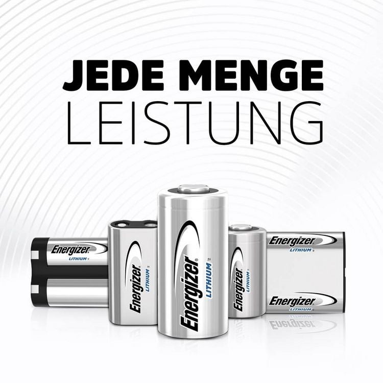 Produktbild: Energizer 2 CR 5 Fotobatterie 2CR5 Lithium 1500 mAh 6V 1St.