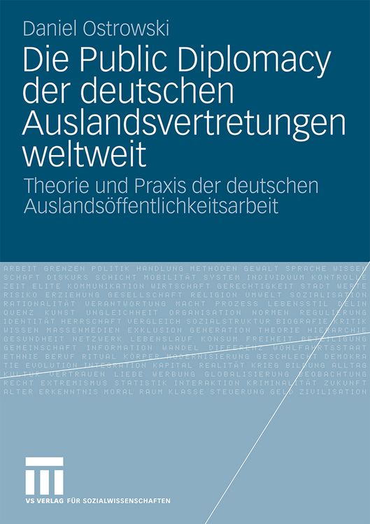 Produktbild: Die Public Diplomacy der deutschen Auslandsvertretungen weltweit