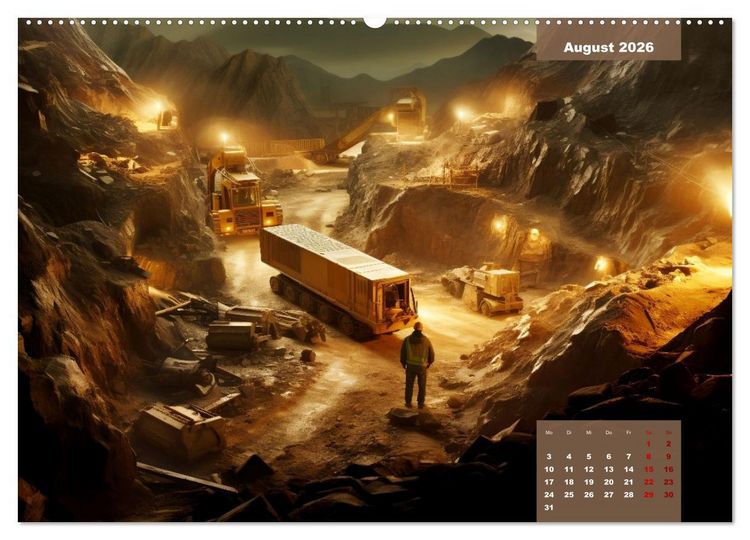 Produktbild: Der Schimmer im Dreck (hochwertiger Premium Wandkalender 2026 DIN A2 quer), Kunstdruck in Hochglanz