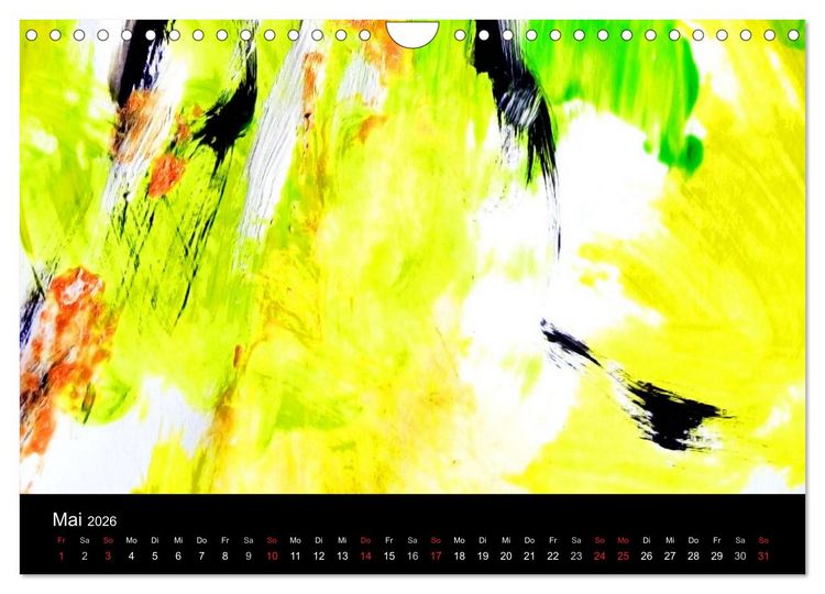 Produktbild: Modern Art (Wandkalender 2026 DIN A4 quer), CALVENDO Monatskalender