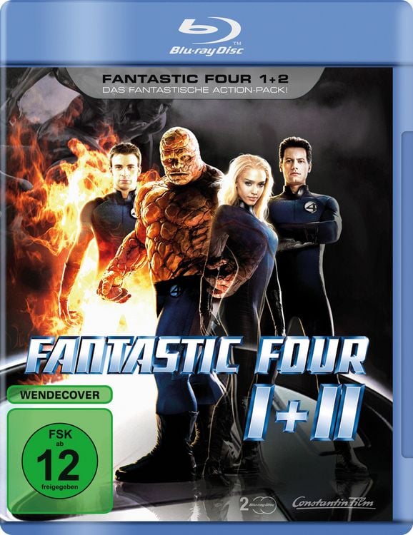 Produktbild: Fantastic Four Teil 1 + 2 [2 BR] [LE]